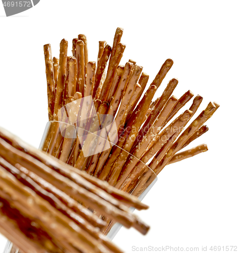 Image of salt sticks closeup