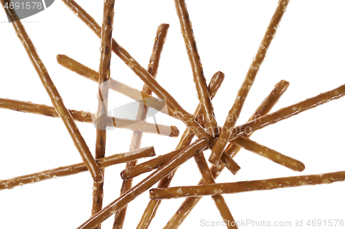 Image of salt sticks closeup