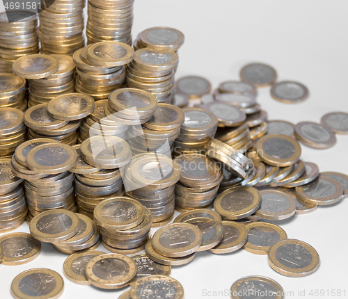 Image of lots of euro coins