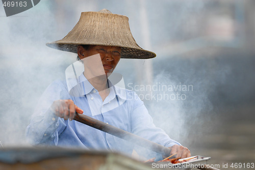 Image of barbecue on the river