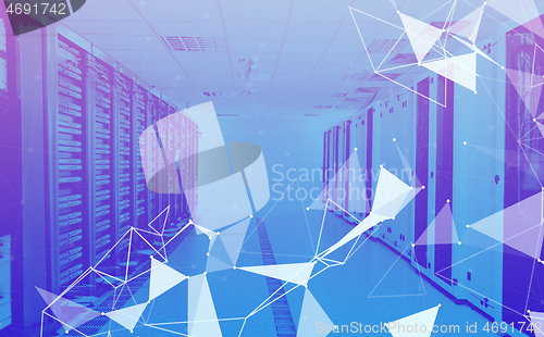 Image of network server room