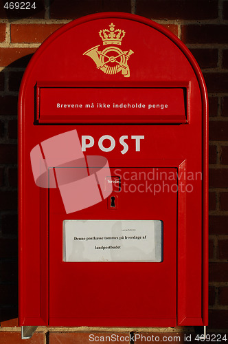 Image of Danish postbox