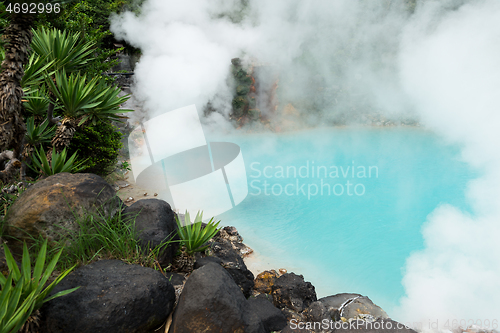 Image of Sea Hell in Beppu of Japan