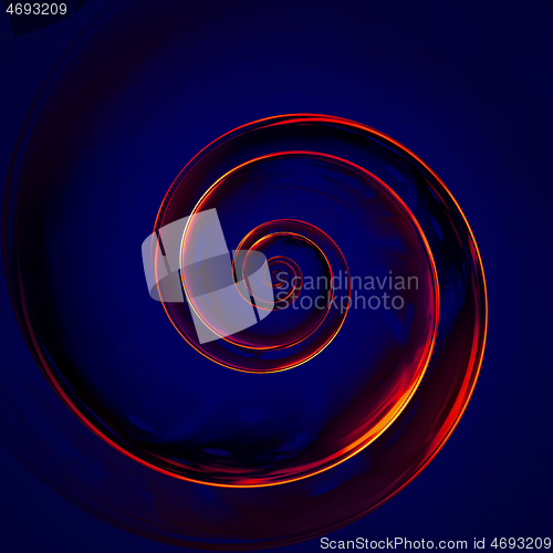 Image of fire spiral background illustration