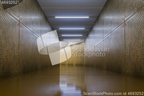 Image of A typical underground corridor background