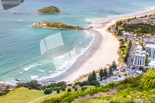 Image of Bay Of Plenty view from Mount Maunganui