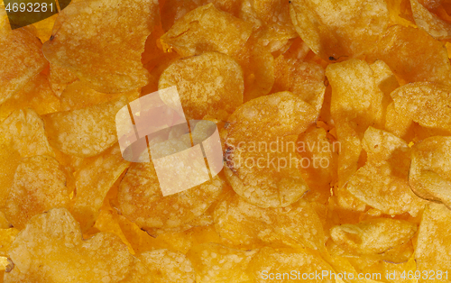 Image of lots of potato chips