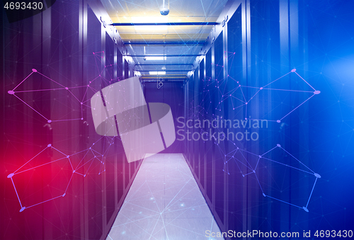 Image of modern server room