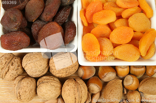 Image of Dried fruit and nuts