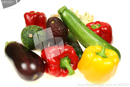 Image of Vegetables isolated