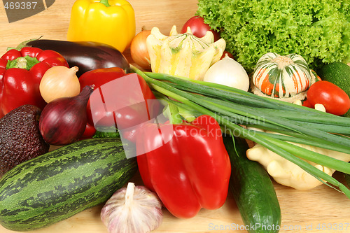 Image of Colorful vegetables