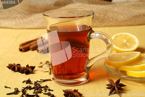 Image of Tea in cafe