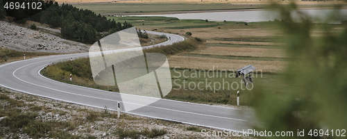 Image of triathlon athlete riding bike