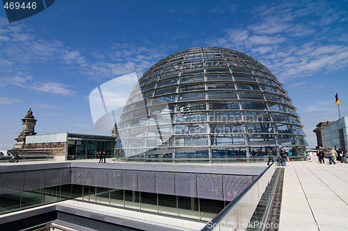 Image of Glass Dome Of The  Reichstag