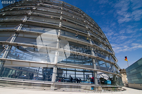 Image of Glass Dome Of The  Reichstag