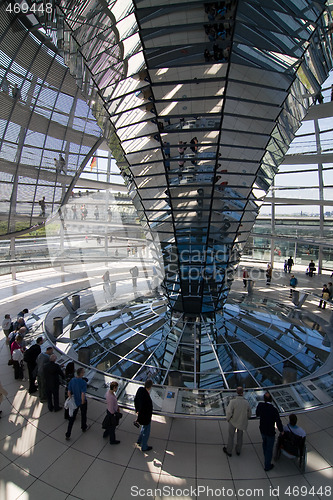 Image of Glass Dome Of The  Reichstag