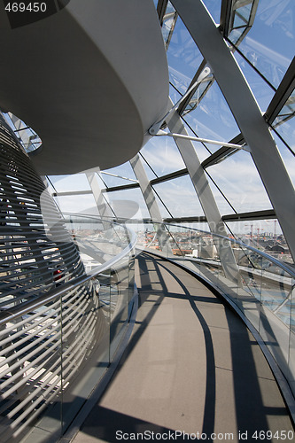 Image of Glass Dome Of The  Reichstag