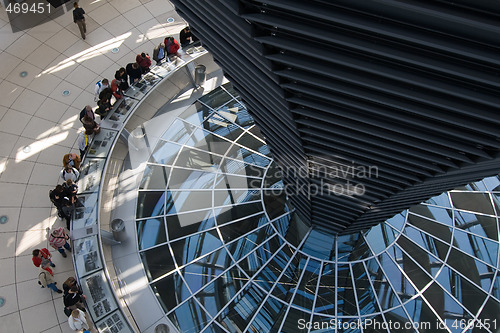 Image of Glass Dome Of The  Reichstag