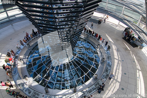 Image of Glass Dome Of The  Reichstag