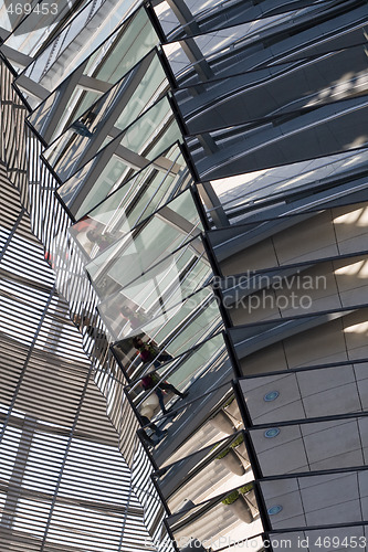 Image of Glass Dome Of The  Reichstag