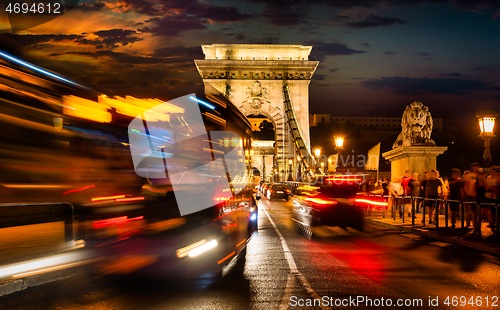 Image of Cars and bridge