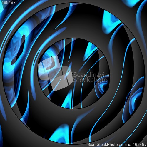 Image of Abstract 3d background