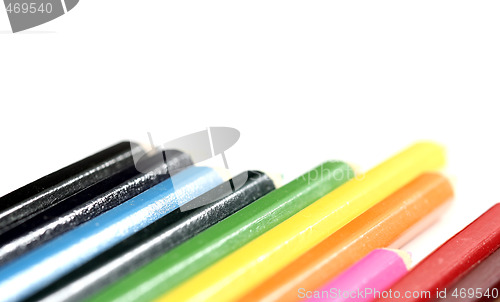 Image of Close-up pencil.