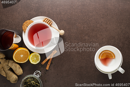Image of Tea fruit ginger