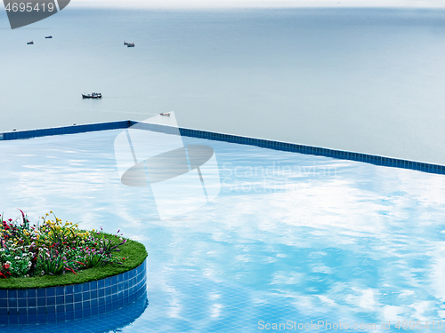 Image of Rooftop eternity pool in Vietnam