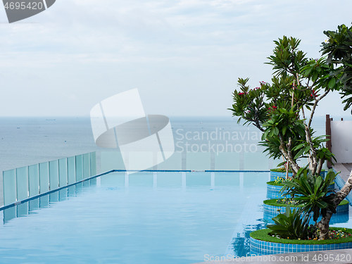 Image of Rooftop eternity pool in Vietnam