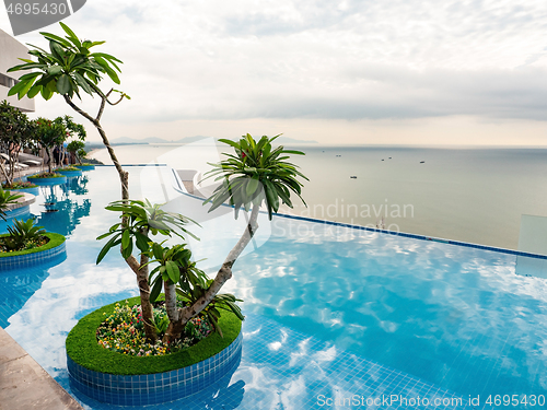 Image of Rooftop eternity pool in Vietnam