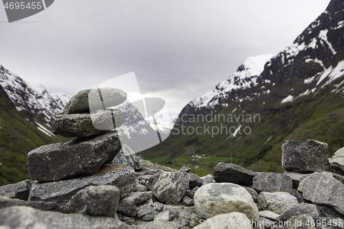 Image of &#34;Varde&#34; in the Norwegian mountains