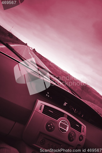 Image of Car view from interior