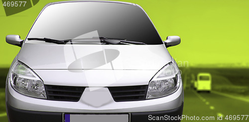 Image of Car on the highway