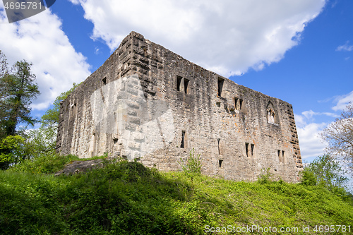 Image of castle ruin at Albeck south Germany