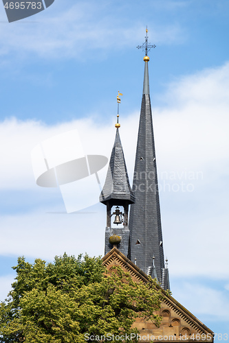 Image of roofs of monastery Maulbronn south Germany