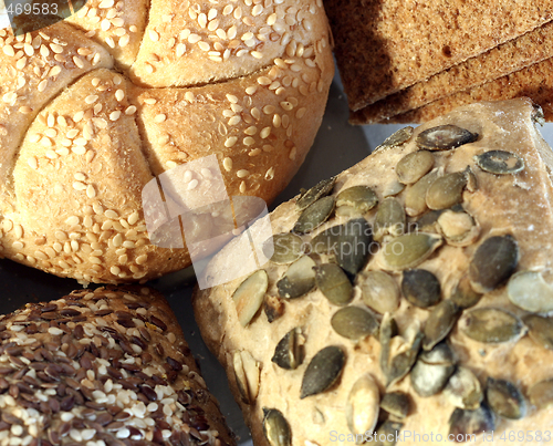 Image of Assortment of baked bread