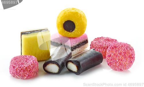 Image of various candies with licorice