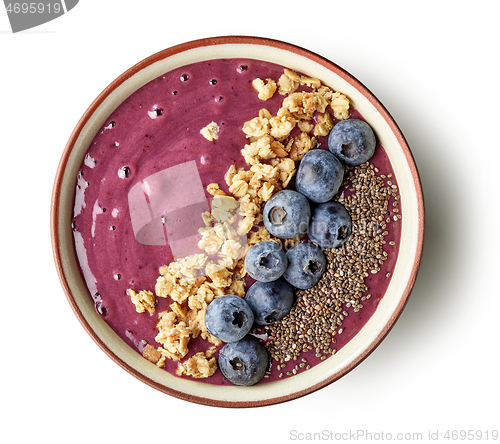 Image of breakfast smoothie bowl