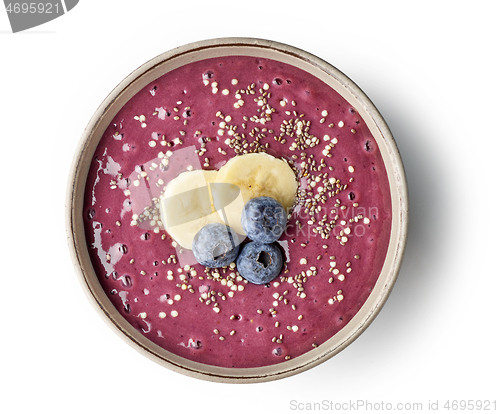 Image of breakfast smoothie bowl