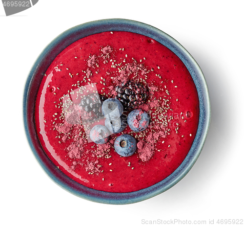 Image of breakfast smoothie bowl