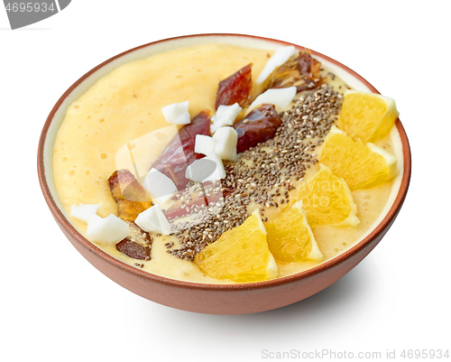 Image of healthy breakfast smoothie bowl