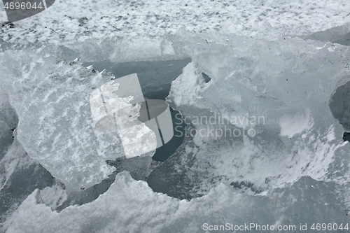 Image of Block of glacier ice