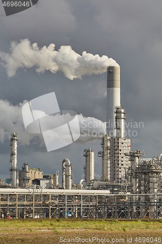 Image of Chemical plant pipes