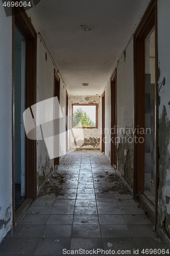 Image of Abandoned building interior