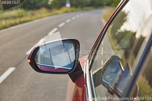 Image of Car side view mirror