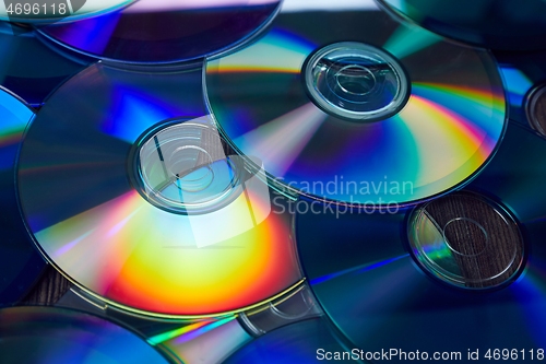 Image of CD shiny background