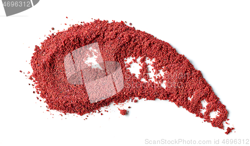 Image of dried cranberry powder