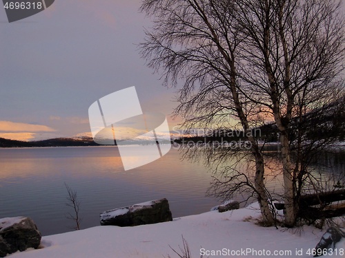 Image of Winter lake