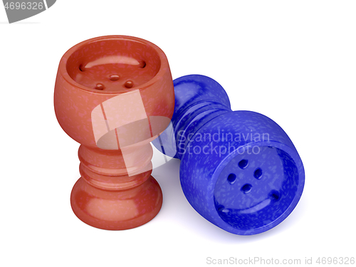 Image of Ceramic hookah bowls